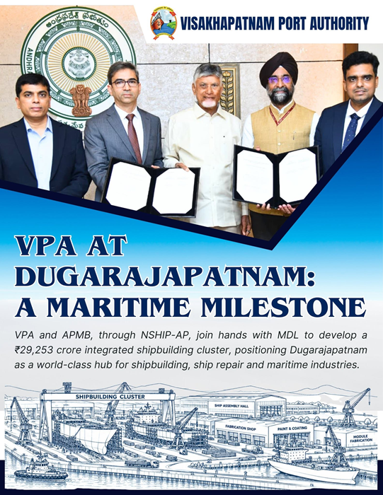 MoU between NSHIP-AP and Mazagon Dock Shipbuilders Ltd signed